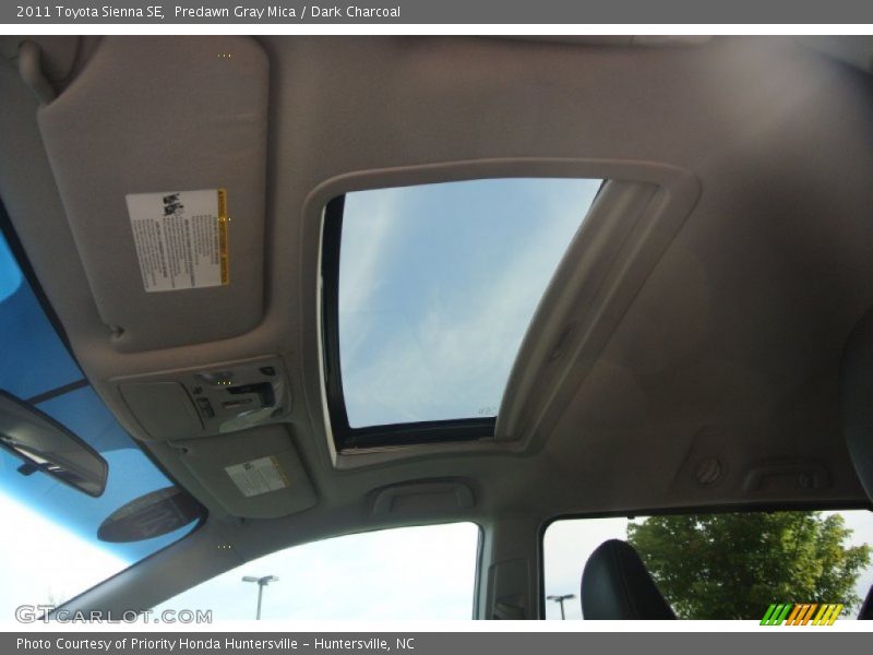 Predawn Gray Mica / Dark Charcoal 2011 Toyota Sienna SE