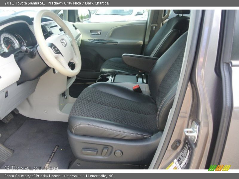 Predawn Gray Mica / Dark Charcoal 2011 Toyota Sienna SE