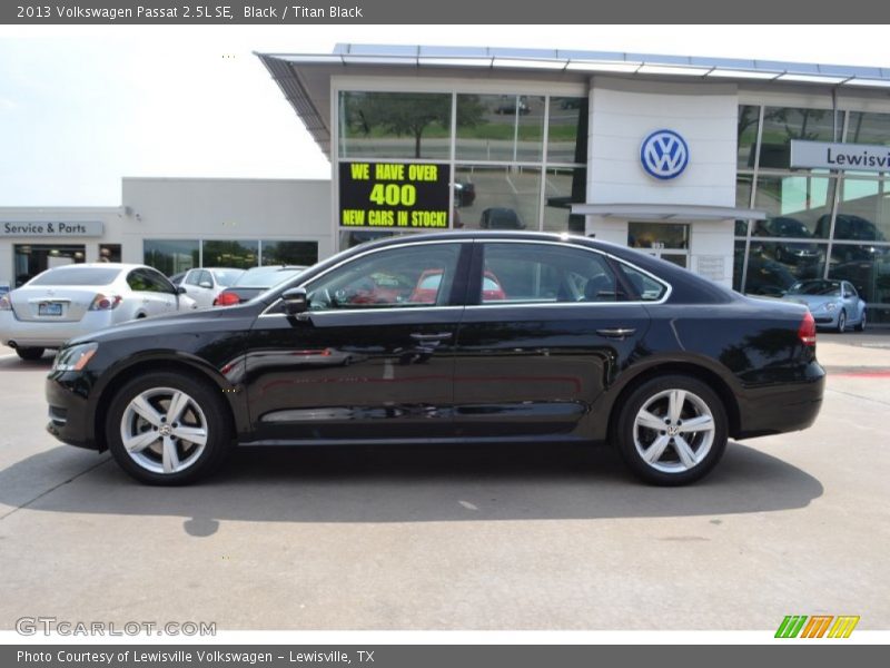 Black / Titan Black 2013 Volkswagen Passat 2.5L SE