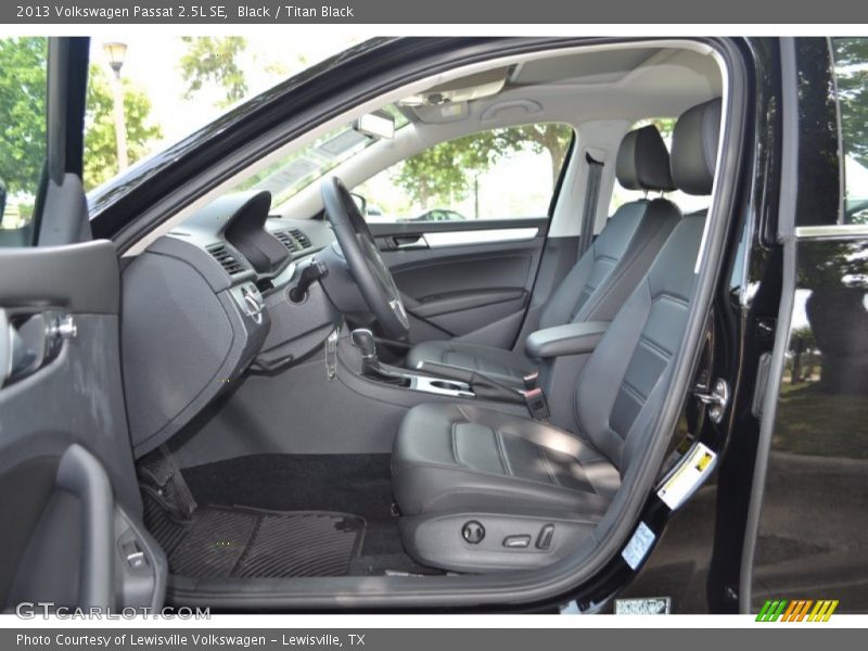 Black / Titan Black 2013 Volkswagen Passat 2.5L SE