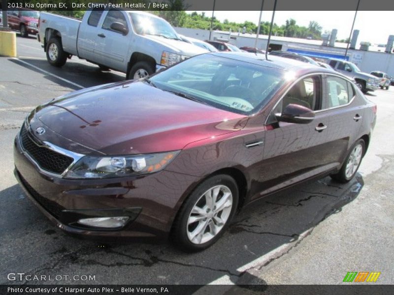 Front 3/4 View of 2013 Optima EX