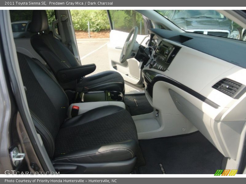 Predawn Gray Mica / Dark Charcoal 2011 Toyota Sienna SE