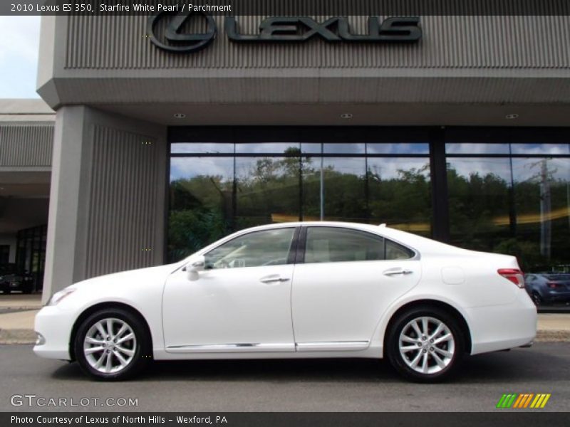 Starfire White Pearl / Parchment 2010 Lexus ES 350