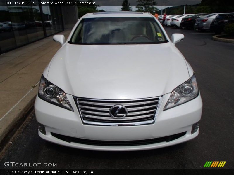 Starfire White Pearl / Parchment 2010 Lexus ES 350