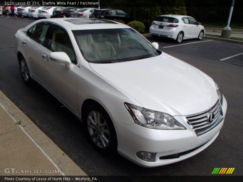 Starfire White Pearl / Parchment 2010 Lexus ES 350