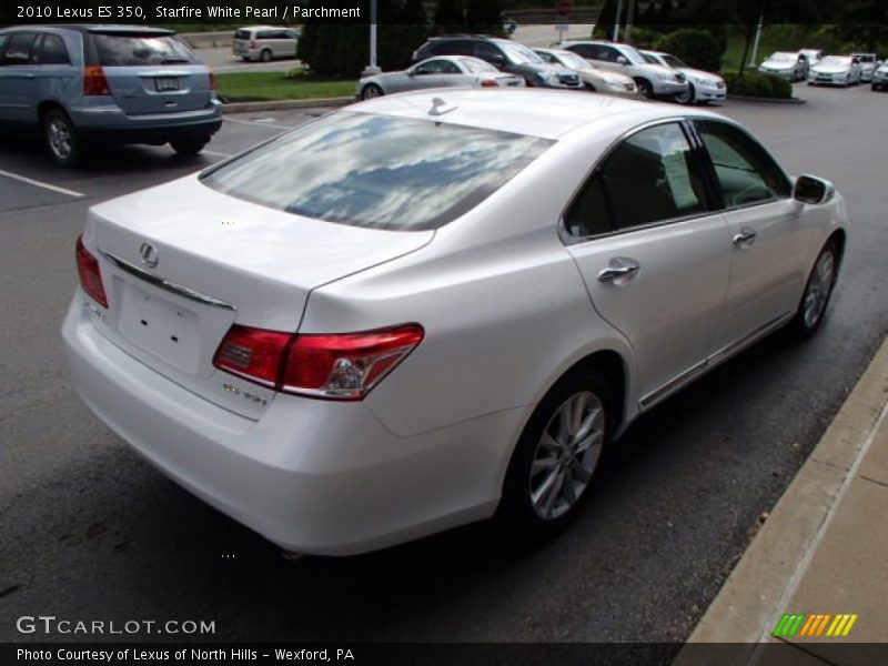 Starfire White Pearl / Parchment 2010 Lexus ES 350