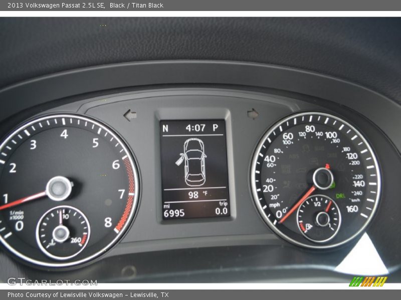 Black / Titan Black 2013 Volkswagen Passat 2.5L SE