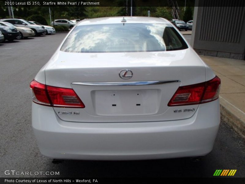 Starfire White Pearl / Parchment 2010 Lexus ES 350