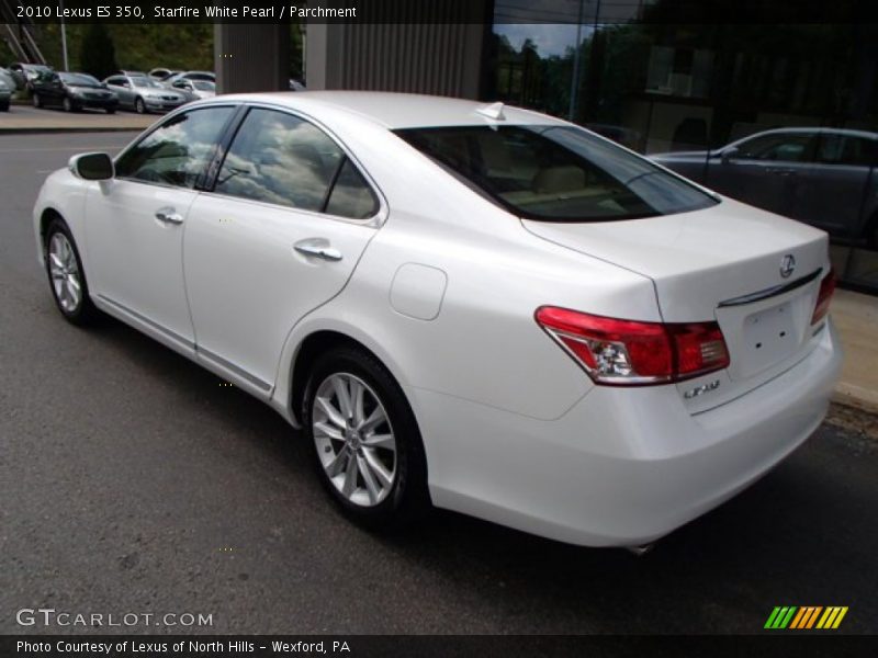 Starfire White Pearl / Parchment 2010 Lexus ES 350