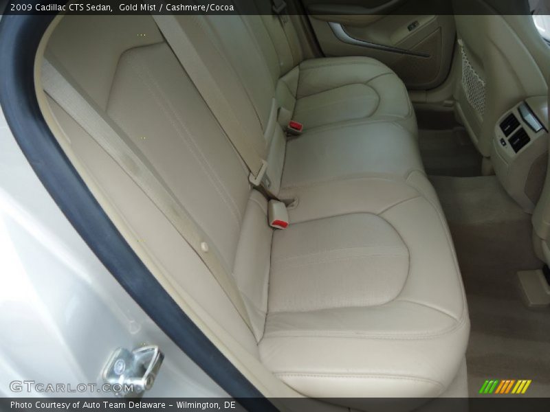 Gold Mist / Cashmere/Cocoa 2009 Cadillac CTS Sedan