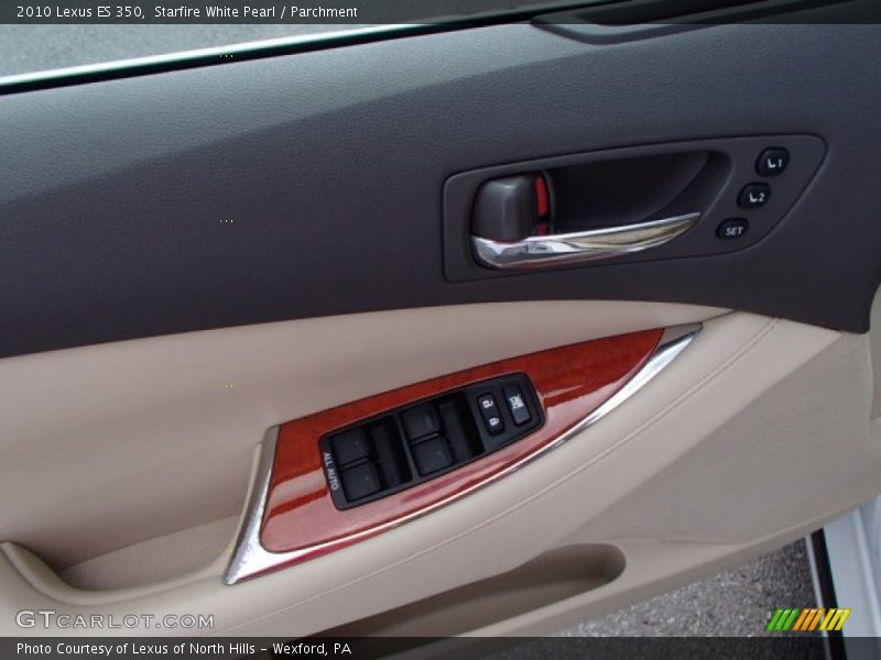 Starfire White Pearl / Parchment 2010 Lexus ES 350