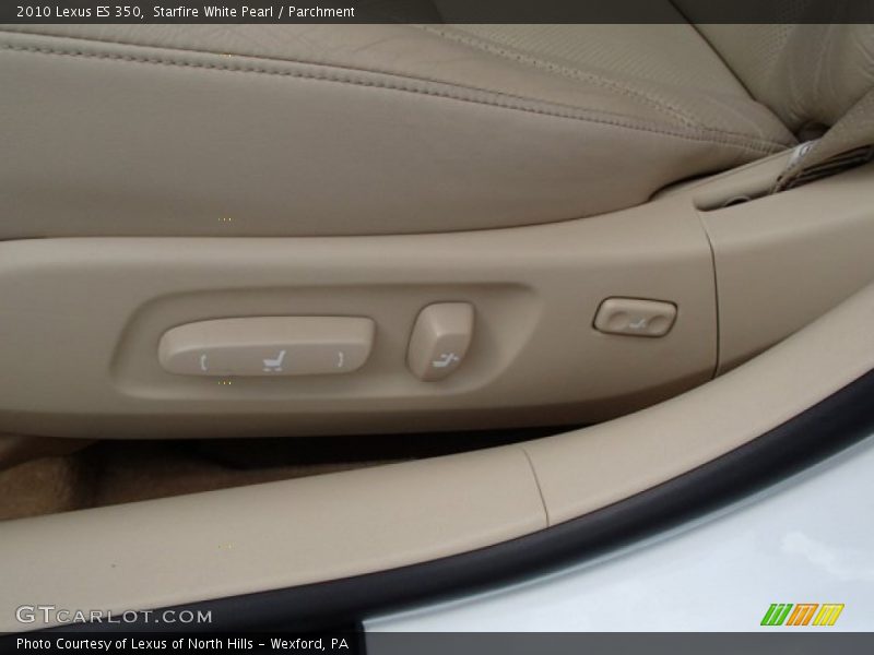 Starfire White Pearl / Parchment 2010 Lexus ES 350