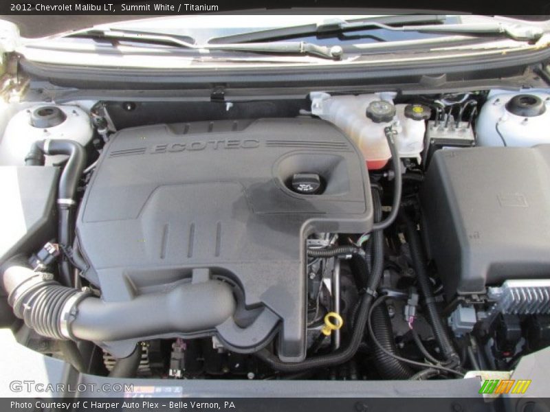 Summit White / Titanium 2012 Chevrolet Malibu LT