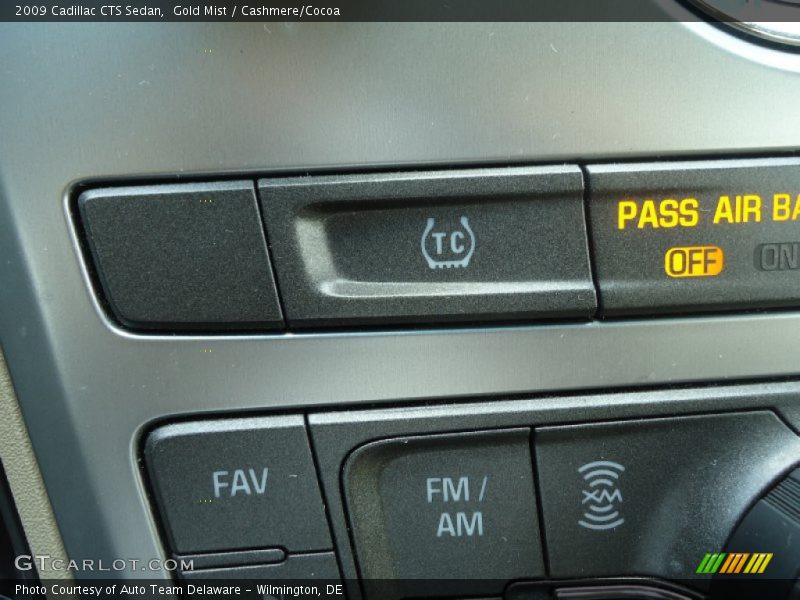 Gold Mist / Cashmere/Cocoa 2009 Cadillac CTS Sedan