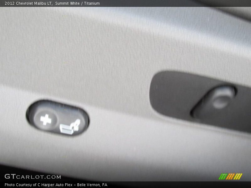 Summit White / Titanium 2012 Chevrolet Malibu LT