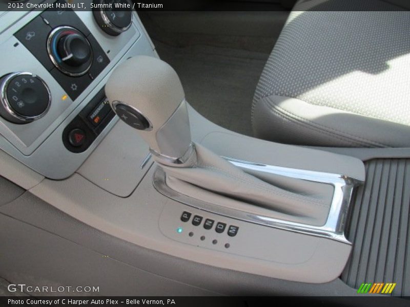 Summit White / Titanium 2012 Chevrolet Malibu LT