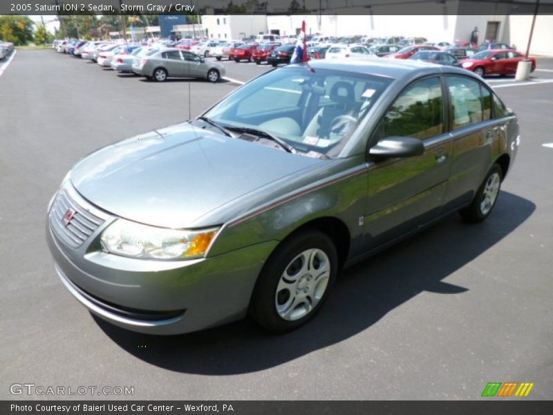 Storm Gray / Gray 2005 Saturn ION 2 Sedan