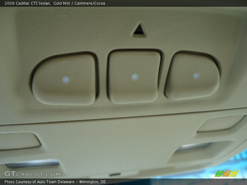 Gold Mist / Cashmere/Cocoa 2009 Cadillac CTS Sedan