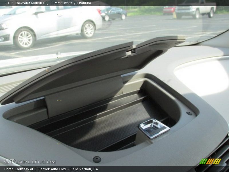 Summit White / Titanium 2012 Chevrolet Malibu LT