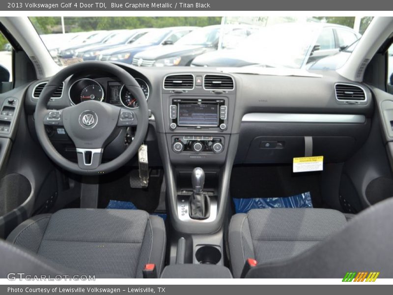 Blue Graphite Metallic / Titan Black 2013 Volkswagen Golf 4 Door TDI
