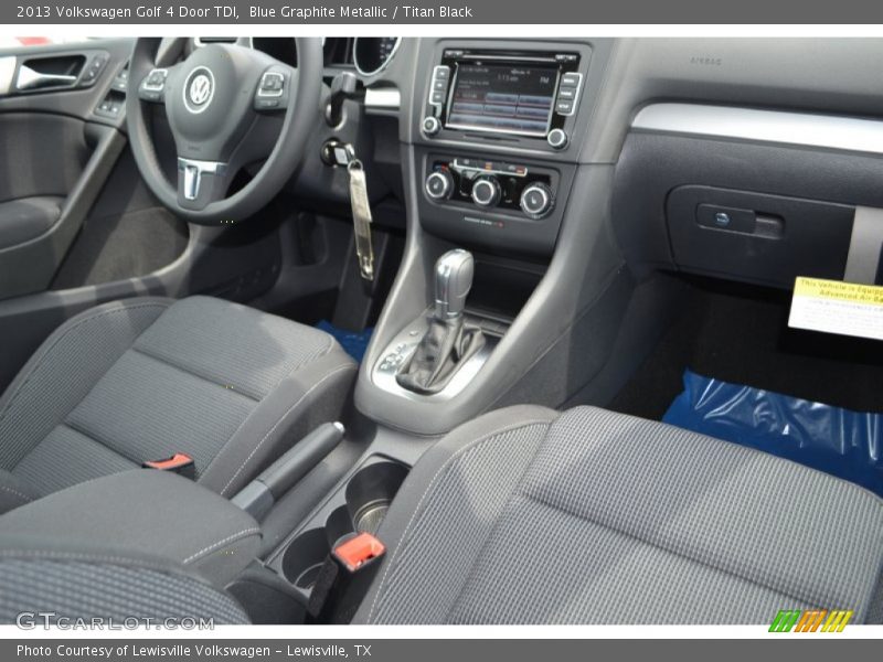 Blue Graphite Metallic / Titan Black 2013 Volkswagen Golf 4 Door TDI