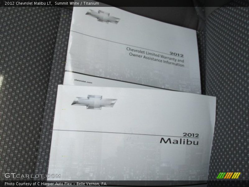 Summit White / Titanium 2012 Chevrolet Malibu LT