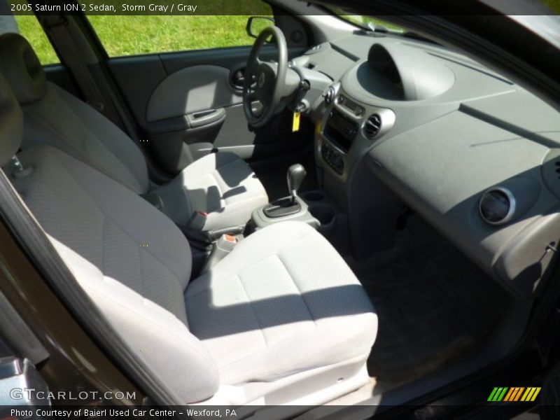 Storm Gray / Gray 2005 Saturn ION 2 Sedan