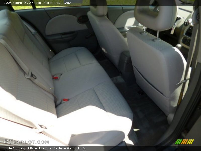 Storm Gray / Gray 2005 Saturn ION 2 Sedan