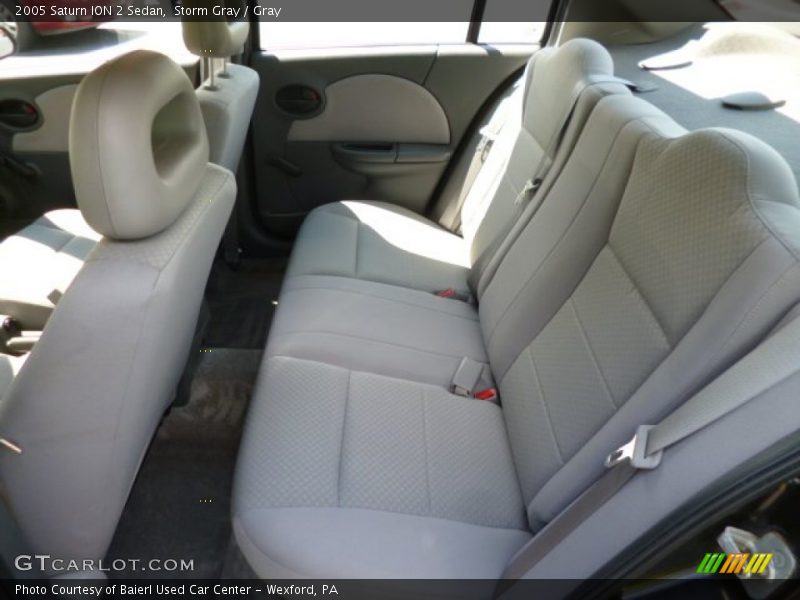 Storm Gray / Gray 2005 Saturn ION 2 Sedan
