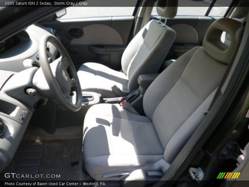 Storm Gray / Gray 2005 Saturn ION 2 Sedan