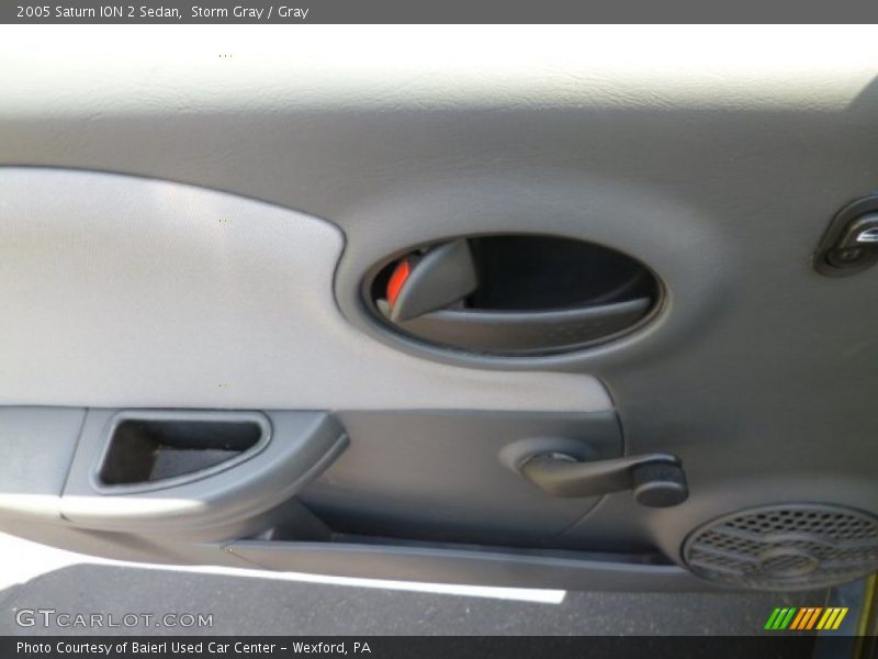 Storm Gray / Gray 2005 Saturn ION 2 Sedan