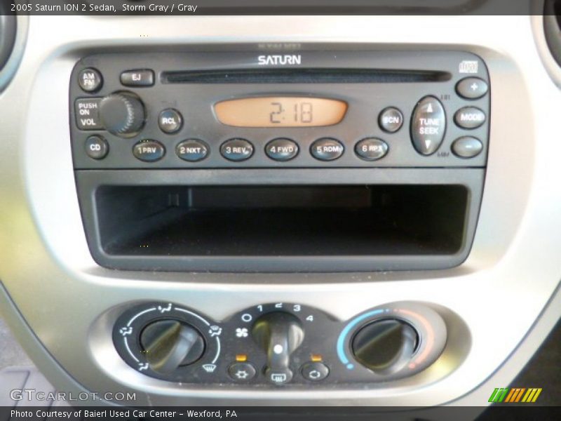 Storm Gray / Gray 2005 Saturn ION 2 Sedan