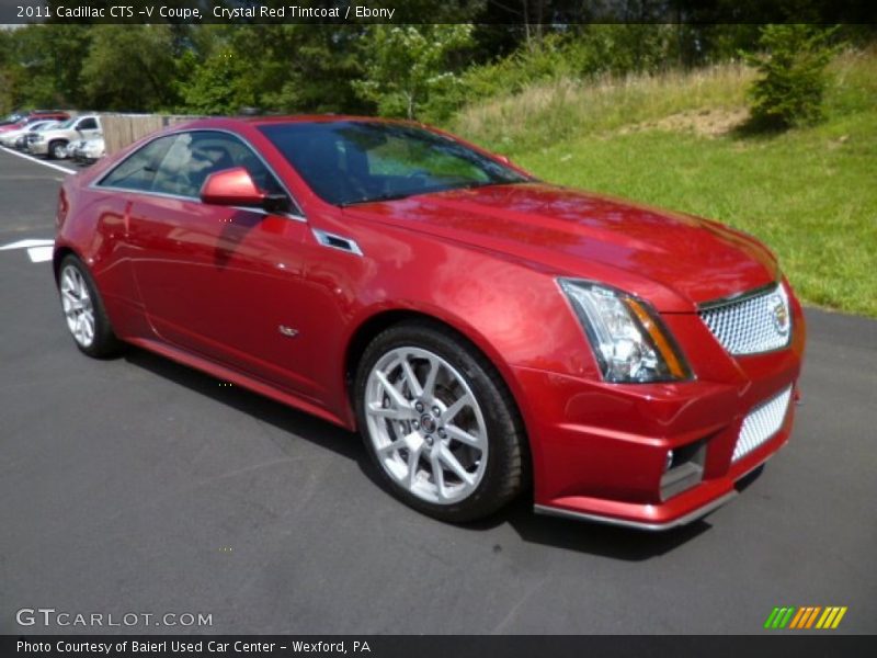 Front 3/4 View of 2011 CTS -V Coupe