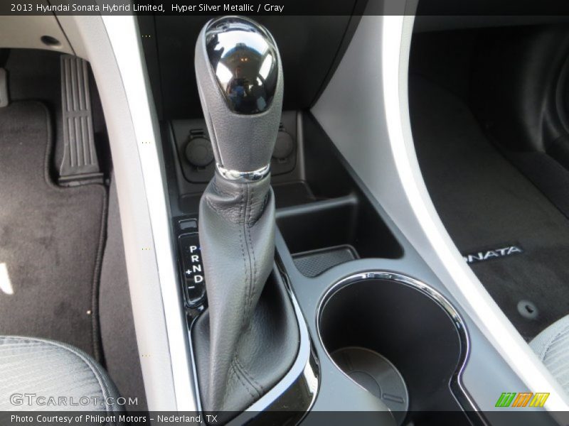 Hyper Silver Metallic / Gray 2013 Hyundai Sonata Hybrid Limited