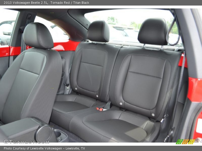 Tornado Red / Titan Black 2013 Volkswagen Beetle 2.5L