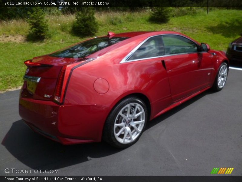  2011 CTS -V Coupe Crystal Red Tintcoat