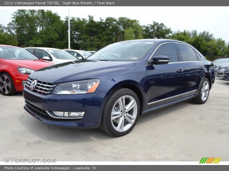 Front 3/4 View of 2013 Passat TDI SEL