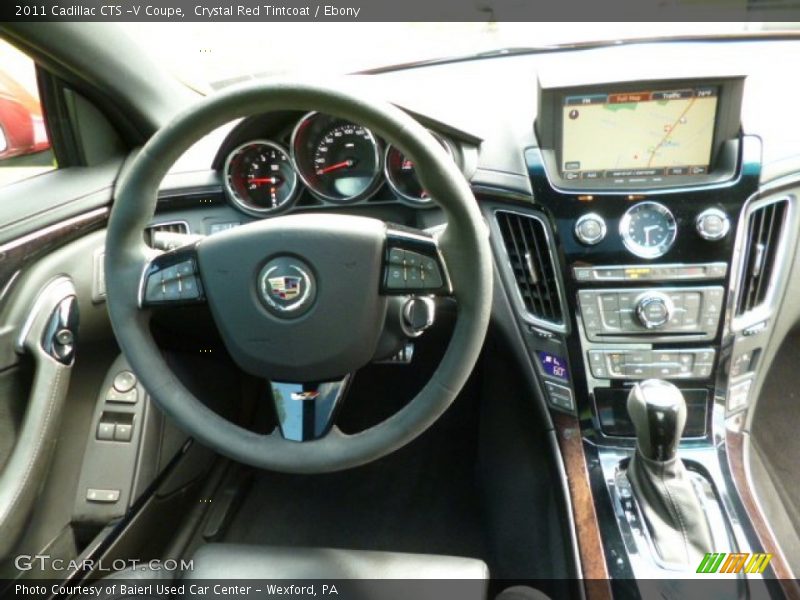 Dashboard of 2011 CTS -V Coupe