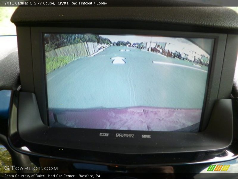 Crystal Red Tintcoat / Ebony 2011 Cadillac CTS -V Coupe