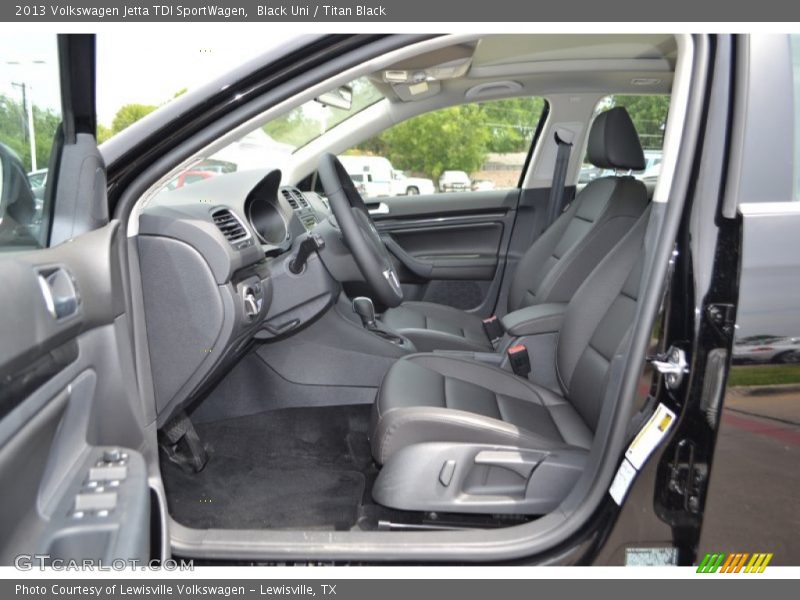 Black Uni / Titan Black 2013 Volkswagen Jetta TDI SportWagen
