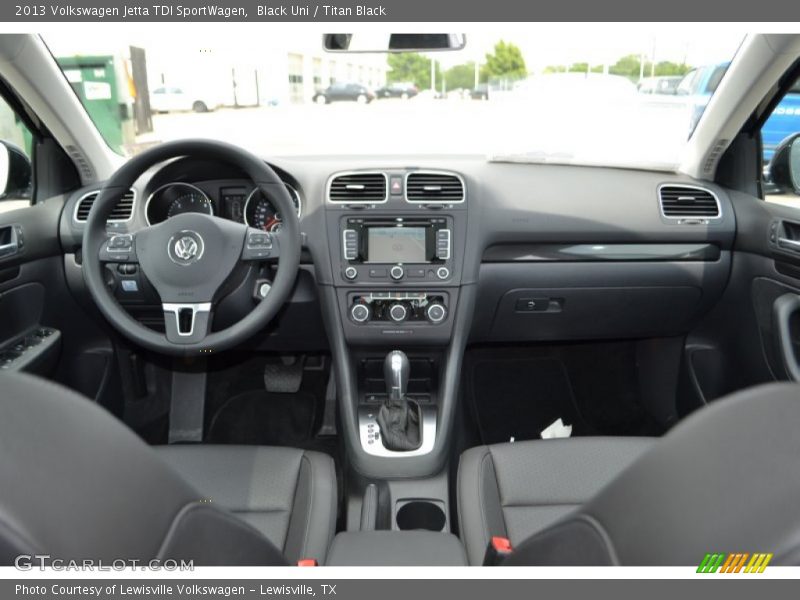 Black Uni / Titan Black 2013 Volkswagen Jetta TDI SportWagen