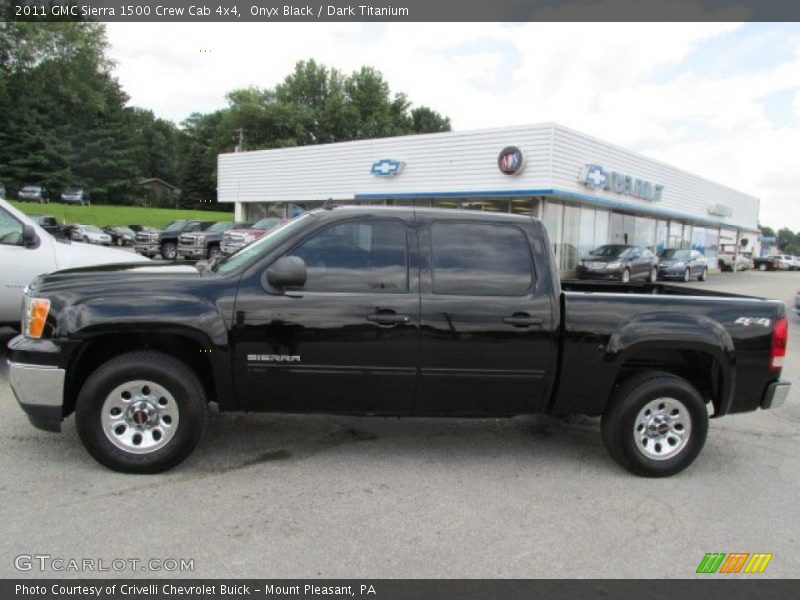Onyx Black / Dark Titanium 2011 GMC Sierra 1500 Crew Cab 4x4