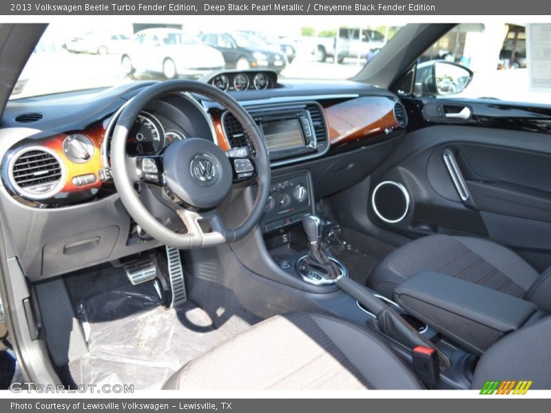  2013 Beetle Turbo Fender Edition Cheyenne Black Fender Edition Interior