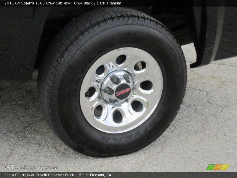 Onyx Black / Dark Titanium 2011 GMC Sierra 1500 Crew Cab 4x4
