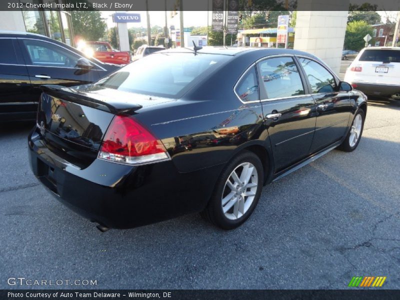 Black / Ebony 2012 Chevrolet Impala LTZ
