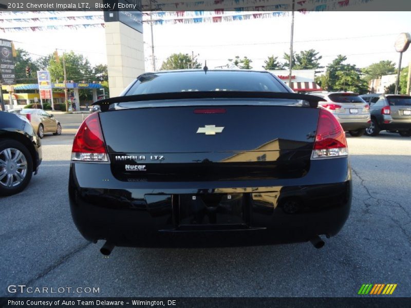 Black / Ebony 2012 Chevrolet Impala LTZ