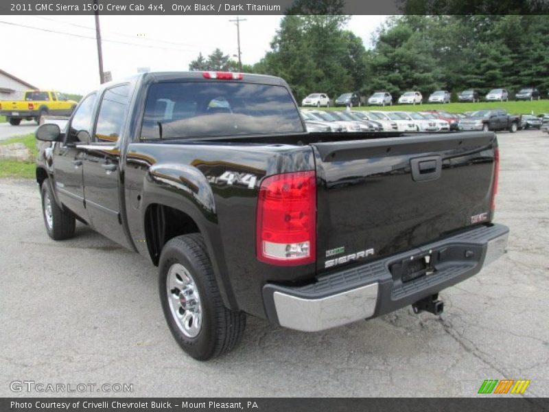 Onyx Black / Dark Titanium 2011 GMC Sierra 1500 Crew Cab 4x4