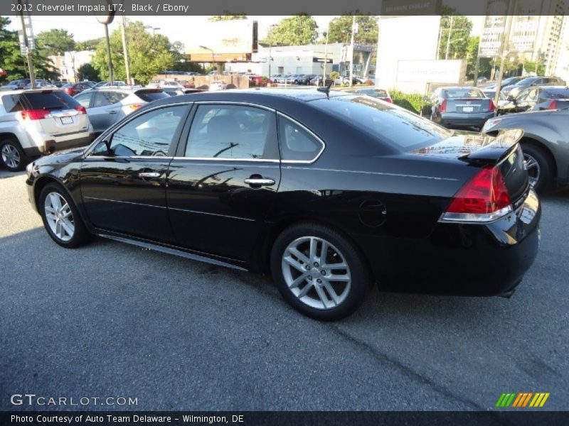 Black / Ebony 2012 Chevrolet Impala LTZ