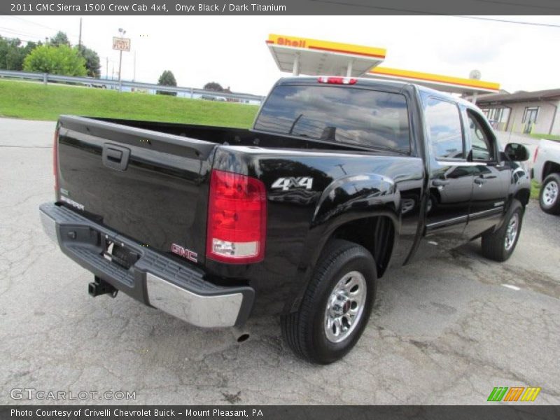 Onyx Black / Dark Titanium 2011 GMC Sierra 1500 Crew Cab 4x4