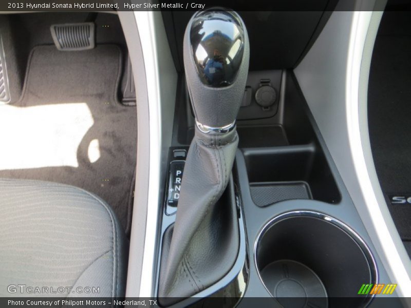 Hyper Silver Metallic / Gray 2013 Hyundai Sonata Hybrid Limited